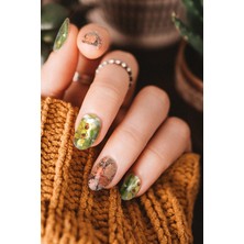 Artikel Sonbahar- 5 Tırnak Dövmesi, Tırnak Tattoo, Nail Art, Tırnak Sticker