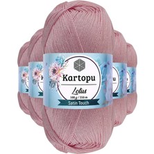 Teda 5 Adet Lotus Bikini Büstiyer Bluz Örgü Ipi  K768 Açık Pembe Teda Najmaddin