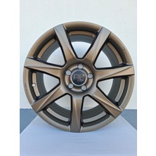 Jant 15X6.0 4X100 ET35 63.3 Msw-77 Matt Dark Bronz Desıgned By O.z. (4 Adet Jant)
