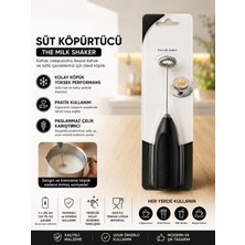 Güzelyüz Avm Süt Kahve Köpürtücü Yumurta Karıştırıcı El Mikseri Pilli Kahve Çırpıcı Telli Blender Cappuccino Mixer