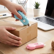 Hereveoyuncak Dinozor Tasarımlı 2’li Mini Makas ve Falçata Seti – Pratik Kargo Paket Açıcı Aparatt