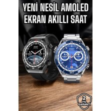 Mey ® Akıllı Saat Yeni Nesil 2024 Model Metal Kordonlu Bluetooth Bağlantılı Mey Najmaddin