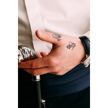 Artikel Kuru Kafa-6 Geçici Dövme,geçici Tattoo ,vücut Dövme,kol Bilek Dövme,boyun Dövme,sırt Dövme
