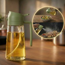 Kıvamında Dökme ve Püskürtme Özellikli Akıtmaz Cam Şişe - Büyük Boy (600 Ml)