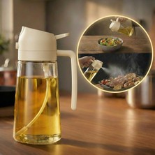 Kıvamında Dökme ve Püskürtme Özellikli Akıtmaz Cam Şişe - Büyük Boy (600 Ml)