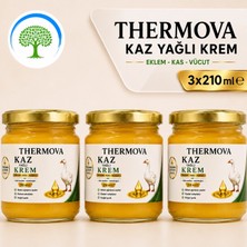Çare Burada Çareburada Thermova Kaz Yağlı Krem 210 ml x 3 Adet