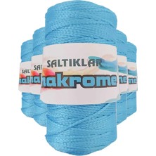 Teda 5 Adet Polyester Makrome Ipi 3050 Mavi 100 gr Teda Najmaddin