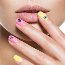 Artikel 2'li Göz Tırnak Dövmesi,tırnak Tattoo,nail Art ,tırnak Sticker