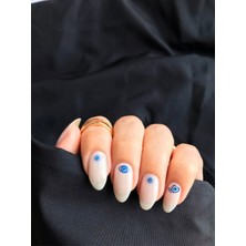 Artikel 2'Li Göz Tırnak -3 Dövmesi, Tırnak Tattoo,Nail Art ,Tırnak Sticker