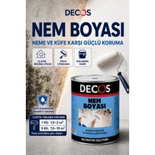 Decos Nem Boyası Beyaz -Küf ve Nem Önleyici Yalıtım Boyası