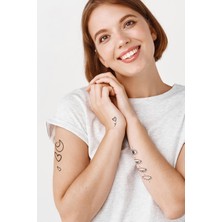 Artikel Karışık Şekiller Geçici Dövme,Geçici Tattoo ,Vücut Dövme,Kol Bilek Dövme,Boyun Dövme,Sırt Dövme