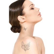 Artikel Butterfly Geçici Dövme,Geçici Tattoo ,Vücut Dövme,Kol Bilek Dövme,Boyun Dövme,Sırt Dövme