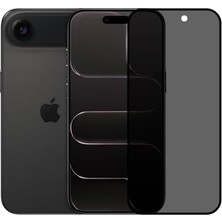 Duca Store Tam Kaplayan Hayalet Parmak Izi Bırakmayan Safir Ekran Koruyucu Cam, iPhone 17 Air Ile Uyumlu