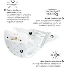 Duca Store Protection Bebek Bezi 3 Numara Midi (4-9 Kg) 50 Adet – Jumbo Paket, Maksimum Koruma