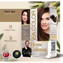Duca Store Sea Colorist Set Saç Boyası 5.0 Kahve Çekirdeği Coffee Bean