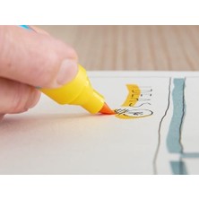 Duca Store 385 Flipchart Efekt Markörü Sarı