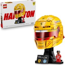 Duca Store Editions Scuderia Ferrari Hp Lewis Hamilton Kaskı 43022-14 Yaş ve Üzeri Çocuklar Için Yarış Kıyafeti Giyen Minifigür Içeren Yaratıcı Oyuncak Yapım Seti, Hediye Fikri (884 Parça)
