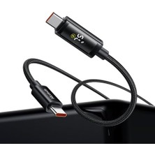 Duca Store CA-8000 100W Typec Typec LED Ekranlı Şarj Data Kablo 1.2m