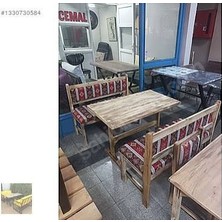 Belirtilmemiş Yakma Sedir Takımı Cafe Büfe Çiyköfeci Dönerci Balkon Bahçe Ters