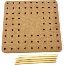 Duca Store Orhanucuzluk Ahşap Motifmatik Tahtası 15X15 cm