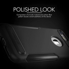 Duca Store iPhone 7 New Carbon Fit Kılıf Black