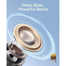Duca Store Soundcore C50I Bluetooth Kulaklık, Açık Kulak Teknolojisi, Güçlü Bas Için 12 mm Sürücüler, Yapay Zeka ile Net Aramalar, Gerçek Zamanlı Çeviri, Yüksek Çözünürlük, IP55 Su Geçirmez, Siyah - D1101
