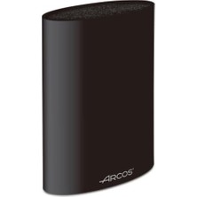 Duca Store Tacos - 20 Cm'ye Kadar Bıçaklar Için Evrensel Bıçak Bloğu - Termoplastik Kauçuktan Üretilmiştir 220 x 160 x 65 mm - Siyah