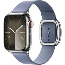 Duca Store Apple Watch Band - Modern Tokalı Kayış - 41 mm - Lavanta Mavisi - Küçük Boy