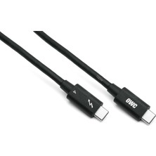 Duca Store Owc - 2,0 M Thunderbolt 4 / Usb-C Kablosu - Tüm Thunderbolt 3 ve 4, Usb-C ve Usb4 Cihazları Için Tam Fonksiyonel, 40 Gb/s'ye Kadar, 100 Watt, 20 V/5 A, 8k Thunderbolt Veya Usb-C Ekran ile Uyumlu