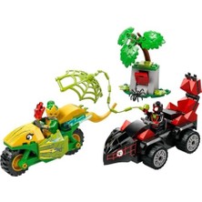 Duca Store | Spidey ve Inanılmaz Arkadaşları Spin ve Electro Dinozor Aracı Takibi 11198-4 Yaş ve Üzeri Erkek ve Kız Çocuklar Için Yaratıcı Oyuncak Yapım Seti (124 Parça)