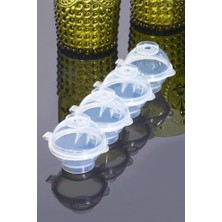 Duca Store Yuvarlak Sihirli Buz Kalıbı Buz Topu Dondurucu Buzluk Saklama ve Sunum Kabı 23 x 28