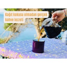 Duca Store (2 Adet) "çift Katlı" V-60.4 Yıkanabilir, Kumaş, Organik Kahve Filtresi, AĞARTILMAMIŞ%100 Ham Pamuk - Ekolojik Filtre (2 Adet)