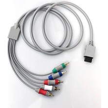 Duca Store Wii U Multi Out 5rca 480P Hd Ses Video Kablosu 6 Ayaklar Için Wii Için Bileşen Kablosu