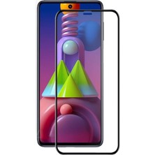 Duca Store Galaxy M51 ile Uyumlu Ekran Koruyucu 9d Tam Kaplayan Kavisli