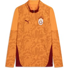 GS Store Galatasaray Puma A Takım 1/4 Fermuarlı Uzun Kollu Antrenman Üst 78288706