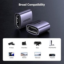Duca Store Alüminyum 8k 60Hz Dişi To Dişi V2.1 HDMI Uzatma Birleştirme Aparatı