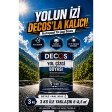 Decos Yol Çizgi Boyası