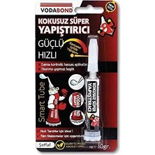 Duca Store 53.05.005 Hızlı Yapıştırıcı, 10G, Kokusuz, Şeffaf