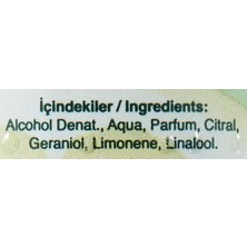 Duca Store Çeşme Limonu Kolonyasi Silindir Pet Şişe Sprey (150 Ml)