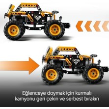 Duca Store Jam Dıgatron Çek–bırak Oyuncak Kamyon – Yaratıcı Oyunları Seven 7 Yaş ve Üzeri Erkek ve Kız Çocukları Için Araç Yapım Seti, Hediye Fikri 42199 (218 Parça)