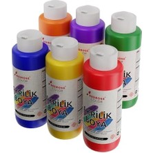 Duca Store Ara Renkler Akrilik Boya 6'lı Set 6X120 ml