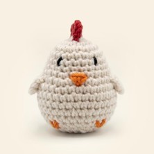 Duca Store Mini Tavuk Örgü Kiti - Amigurumi Tığ Kitimini Tavuk Örgü Kiti - Amigurumi Tığ Kiti