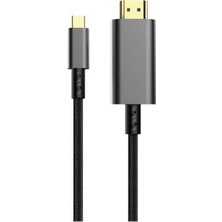 Duca Store 4K Usb-C HDMI 185 cm Görüntü Aktarım Kablosu Hd-03