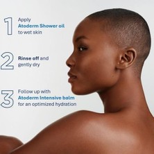 Duca Store Atoderm Shower Oil Kuru Ciltler Için Niasinamid Içeren Nemlendirici ve Besleyici Duş Yağı Bebek, Çocuk ve Yetişkin Kullanımına Uygun