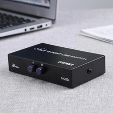 Duca Store PX-5020 Manuel USB Yazıcı Çoklayıcı 2 Port, 2 Bilgisayar 1 Printer USB Switch, Printer Paylaşım Cihazı, Pc Laptop Yazıcı Seçici Bağlantı Aparatı