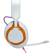 Duca Store Quantum 250, Gaming Kulaklık,kablolu,beyaz&turuncu