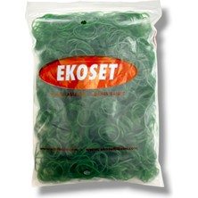 Ekoset Küçük Paket Lastiği Yeşil 40MM 3000 Adet