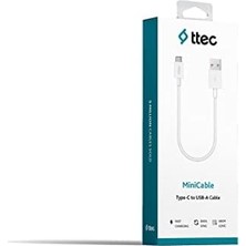 Duca Store Minicable 30CM Usb-A - Usb-C Şarj Kablosu