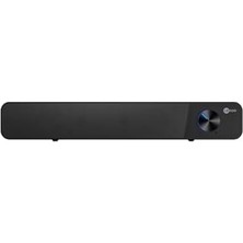Duca Store DS111 6W Bluetooth + Kablolu Hoparlör - Bluetooth ve Kablolu Kullanım, Masaüstü, Pc, Tv, Laptop Uyumlu, 360° Surround Ses, 10M Kullanım Mesafesi, Soundbar Taşınabilir Speaker Hoparlör Siyah