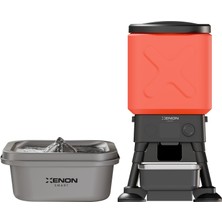 Xenon Smart Köpek Mama Kabı ve Su Pınarı Seti | 14L Ortopedik Çelik Kase, Uygulama Kontrol, Paslanmaz Çelik Su Pınarı, Wifi, Büyük Cins Uyumlu